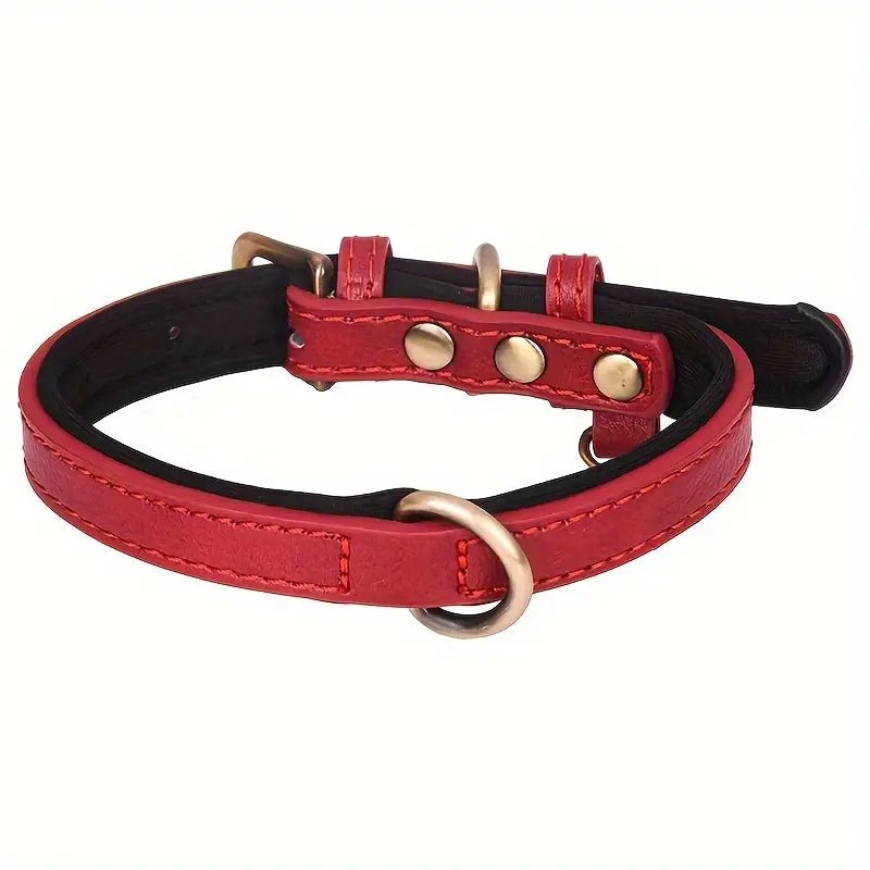 Dog Collar – Soft & Durable Leather for Comfort & Strength - Bark with Buster