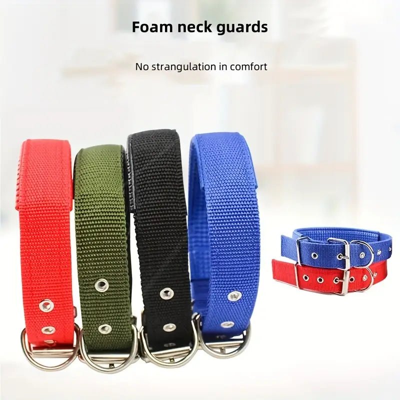 Dog Collar – Strong & Durable Leather for Comfort - Bark with Buster