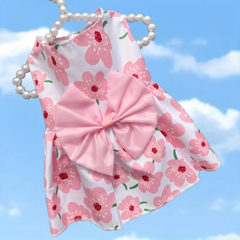 Dog Dress Blossom Pink