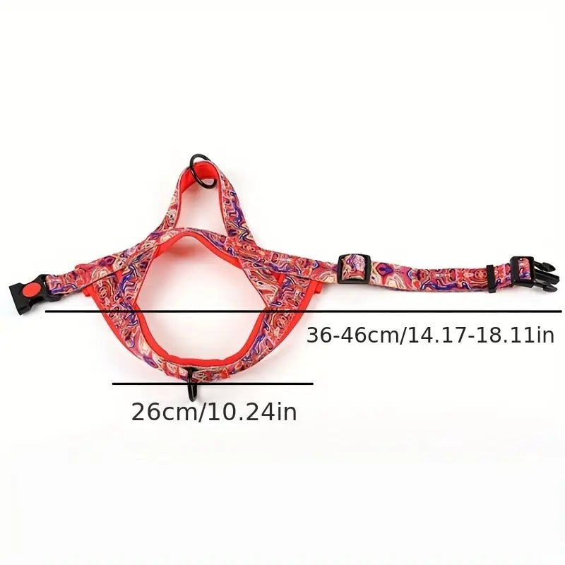 Dog Harness Adjustable & Padded – No - Choke Comfort and Style - Bark with Buster