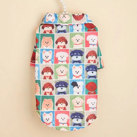 Cartoon Dog Design Jacket – Lightweight Spring & Autumn Wear - Bark with Buster