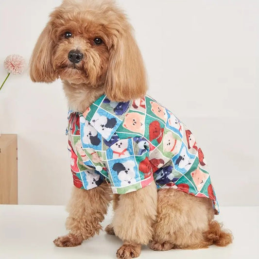 Cartoon Dog Design Jacket – Lightweight Spring & Autumn Wear - Bark with Buster