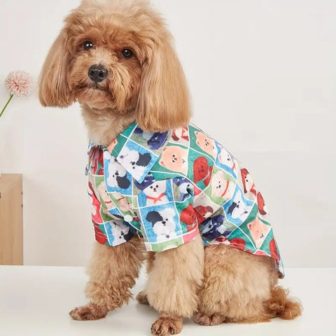 Cartoon Dog Design Jacket – Lightweight Spring & Autumn Wear - Bark with Buster