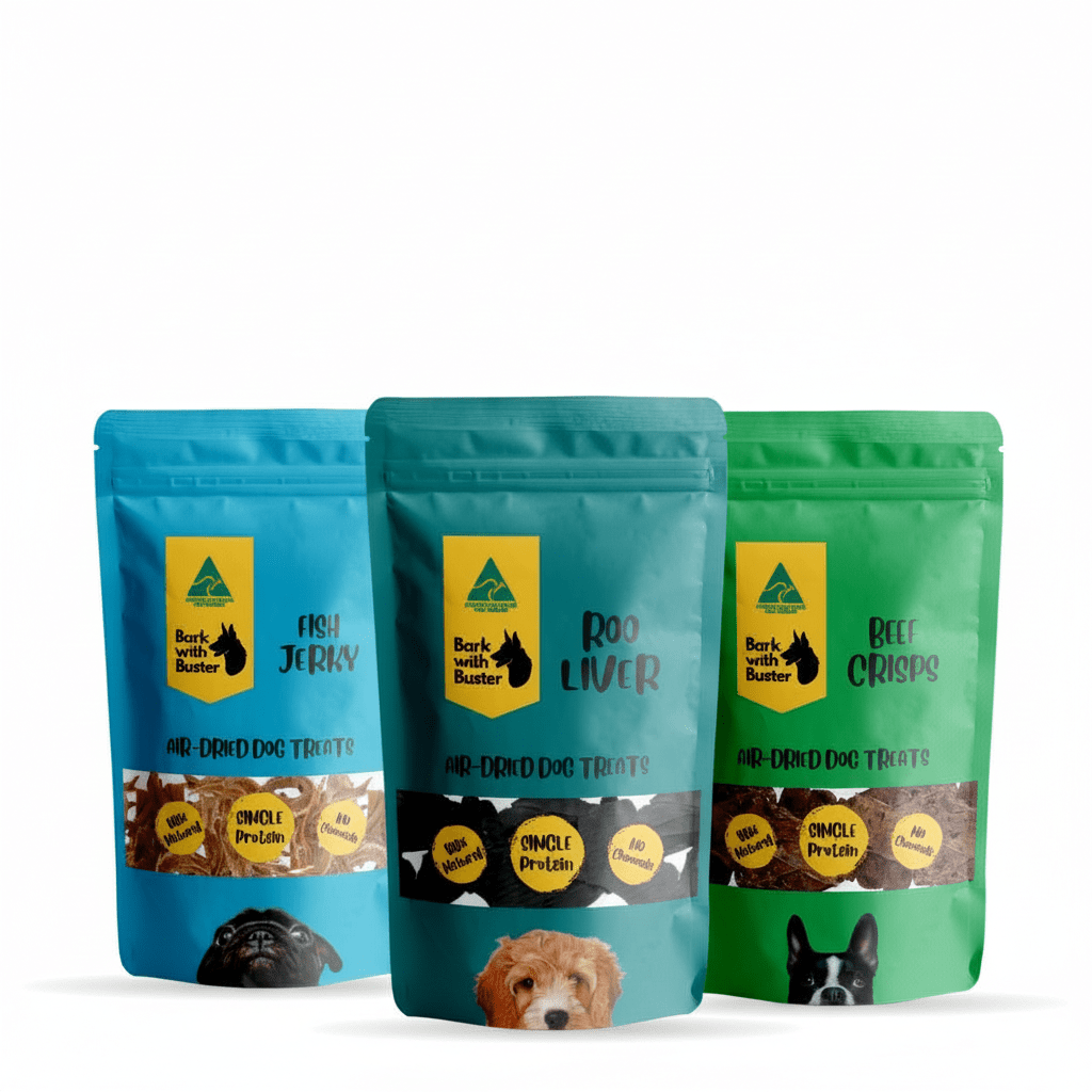 Dog Treats Saver Pack | Australian Air - Dehydrated Dog Treats - Bark with Buster