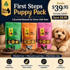 First Steps Puppy Training Pack - Bark with Buster