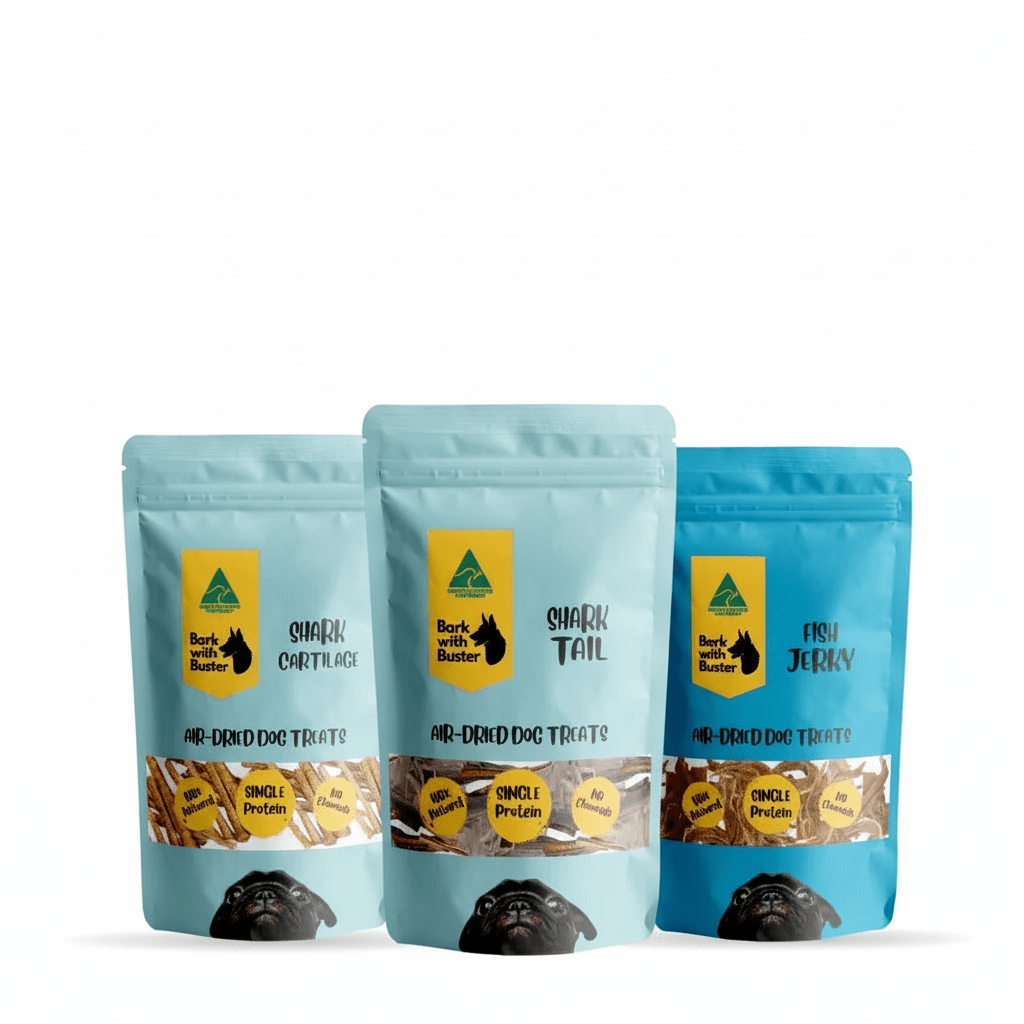 Fish Dog Treats Pack – Aussie Fish Chews Bundle - Bark with Buster
