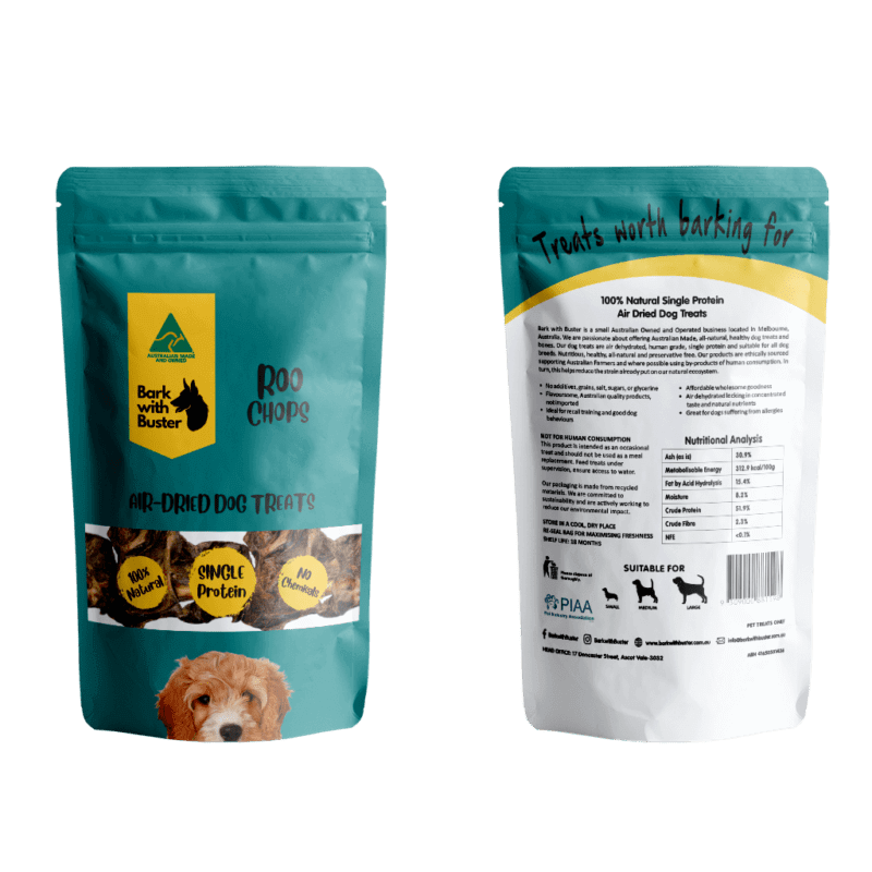 Kangaroo Bones For Dogs - Bark with Buster