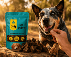Kangaroo Cube Dog Treats – Bite - Size Training Rewards - Bark with Buster