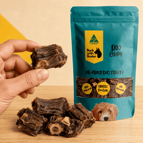 Kangaroo Meaty Bones - Bark with Buster