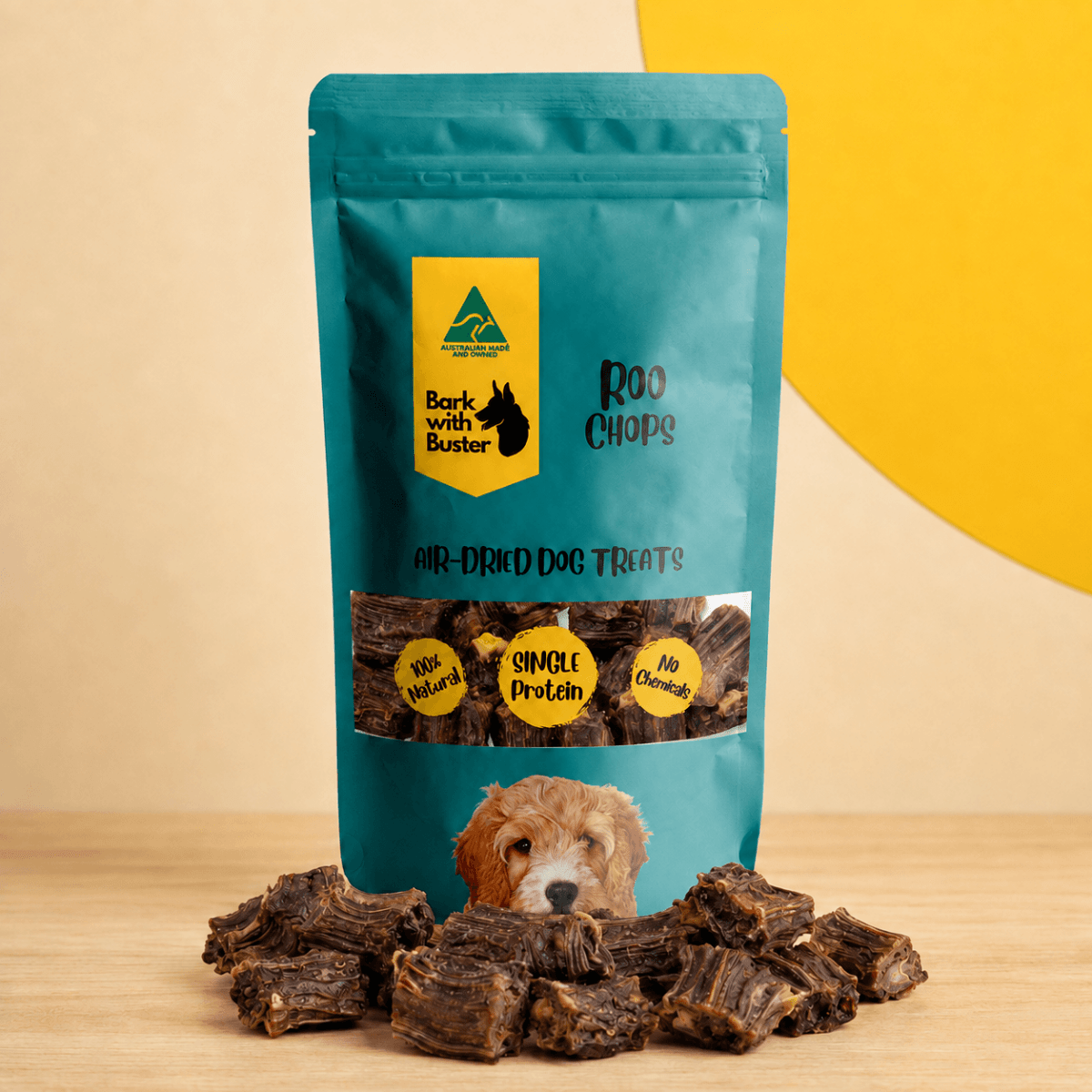 Kangaroo Meaty Bones - Bark with Buster