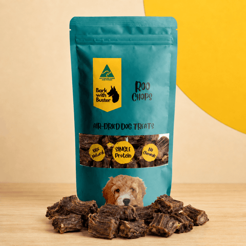 Kangaroo Meaty Bones - Bark with Buster