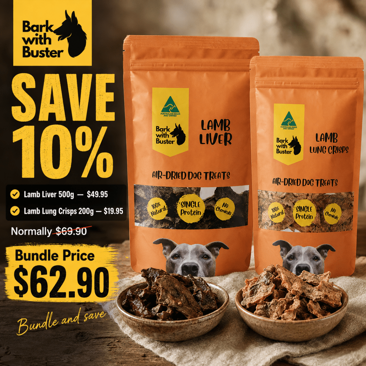 Lamb Lovers Bundle - Bark with Buster