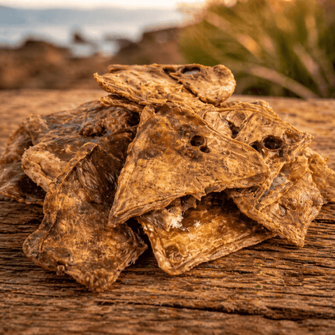 Lamb Lung Crisps Dog Treats – Low Fat Natural Rewards - Bark with Buster