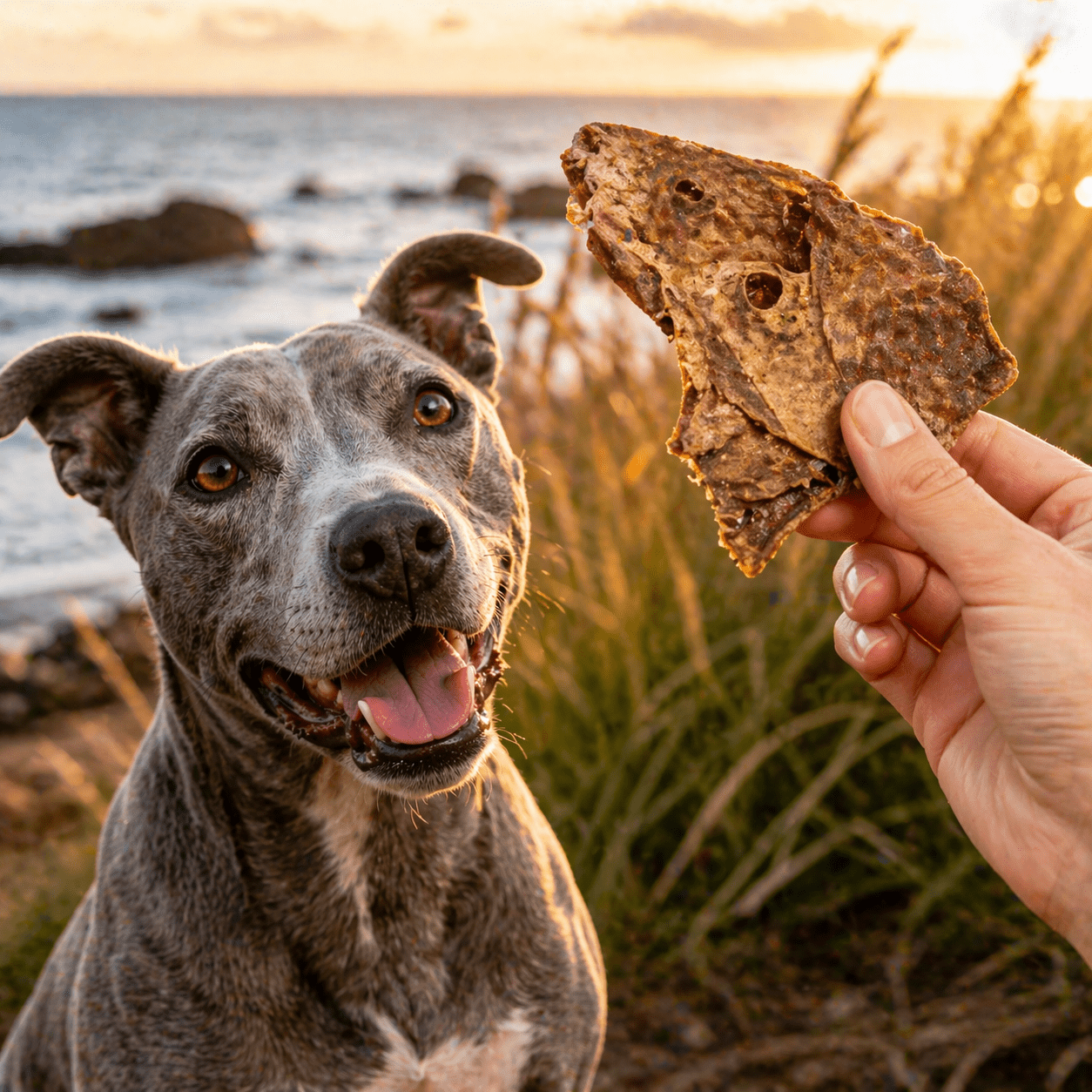 Lamb Lung Crisps Dog Treats – Low Fat Natural Rewards - Bark with Buster