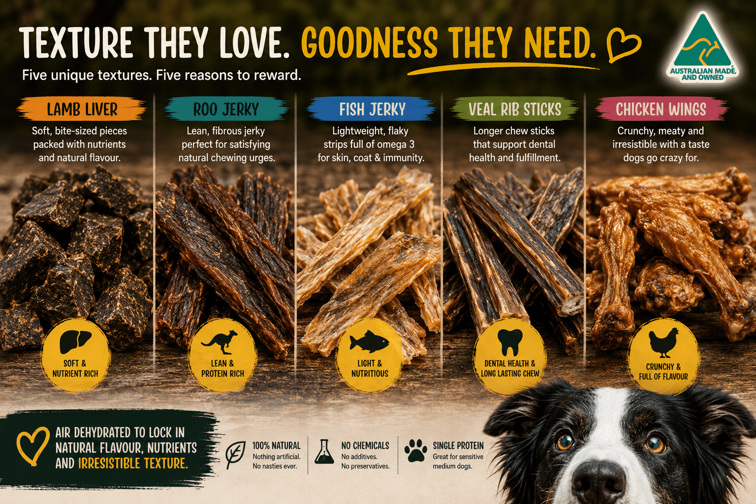 Medium Dog Treat Gift Bundle | Natural Dog Treats - Bark with Buster