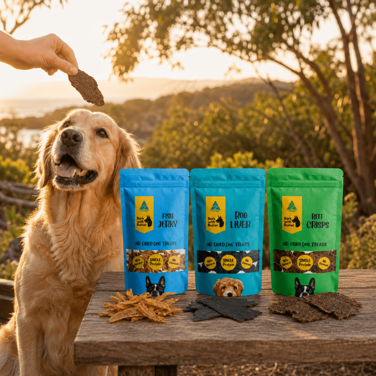 Natural Treat Saver Pack - Bark with Buster