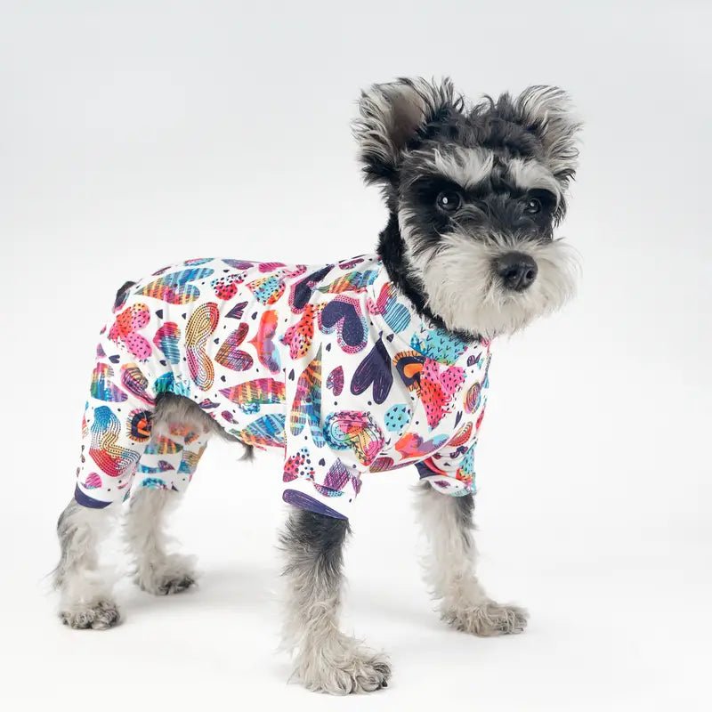 Pet Love Heart Jumpsuit - Bark with Buster