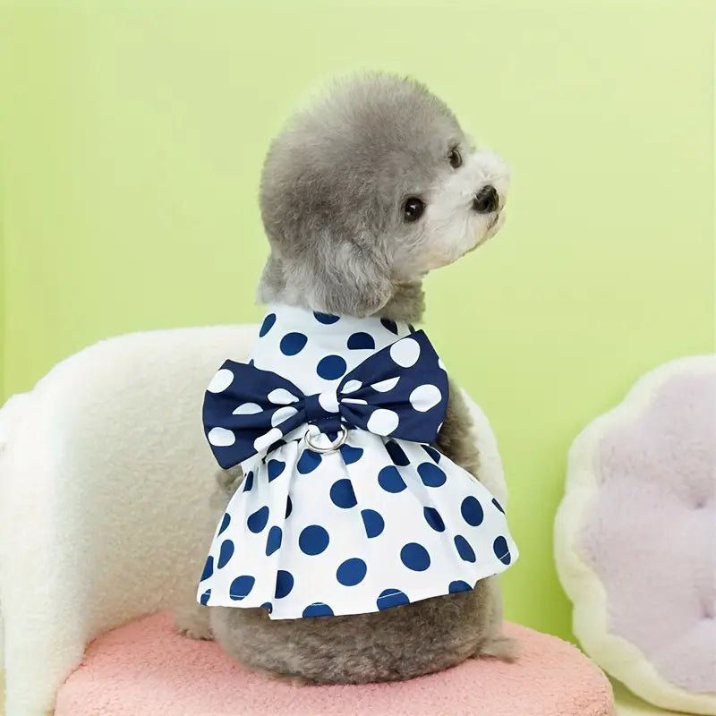 Polka Dot Dog Dress