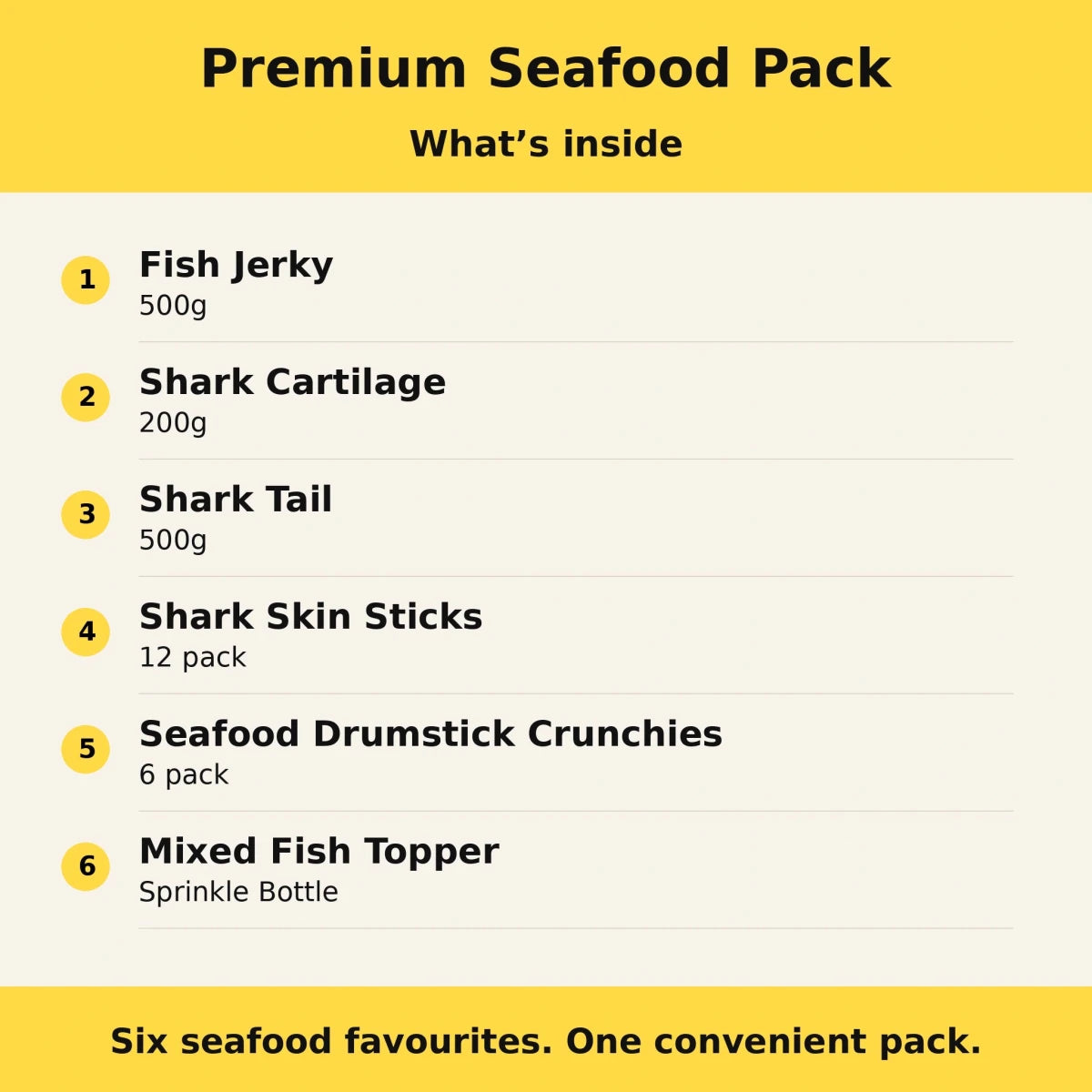 Premium Seafood Pack - Natural Dog Treats Bundle - Bark with Buster