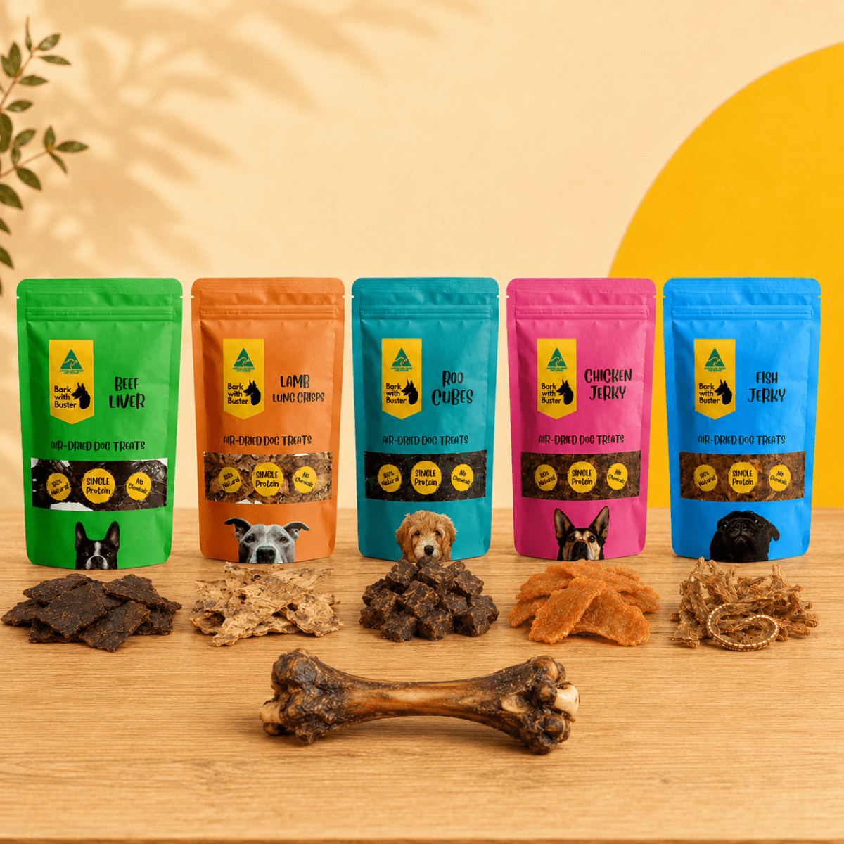 Puppy Training & Chew Pack - Bark with Buster