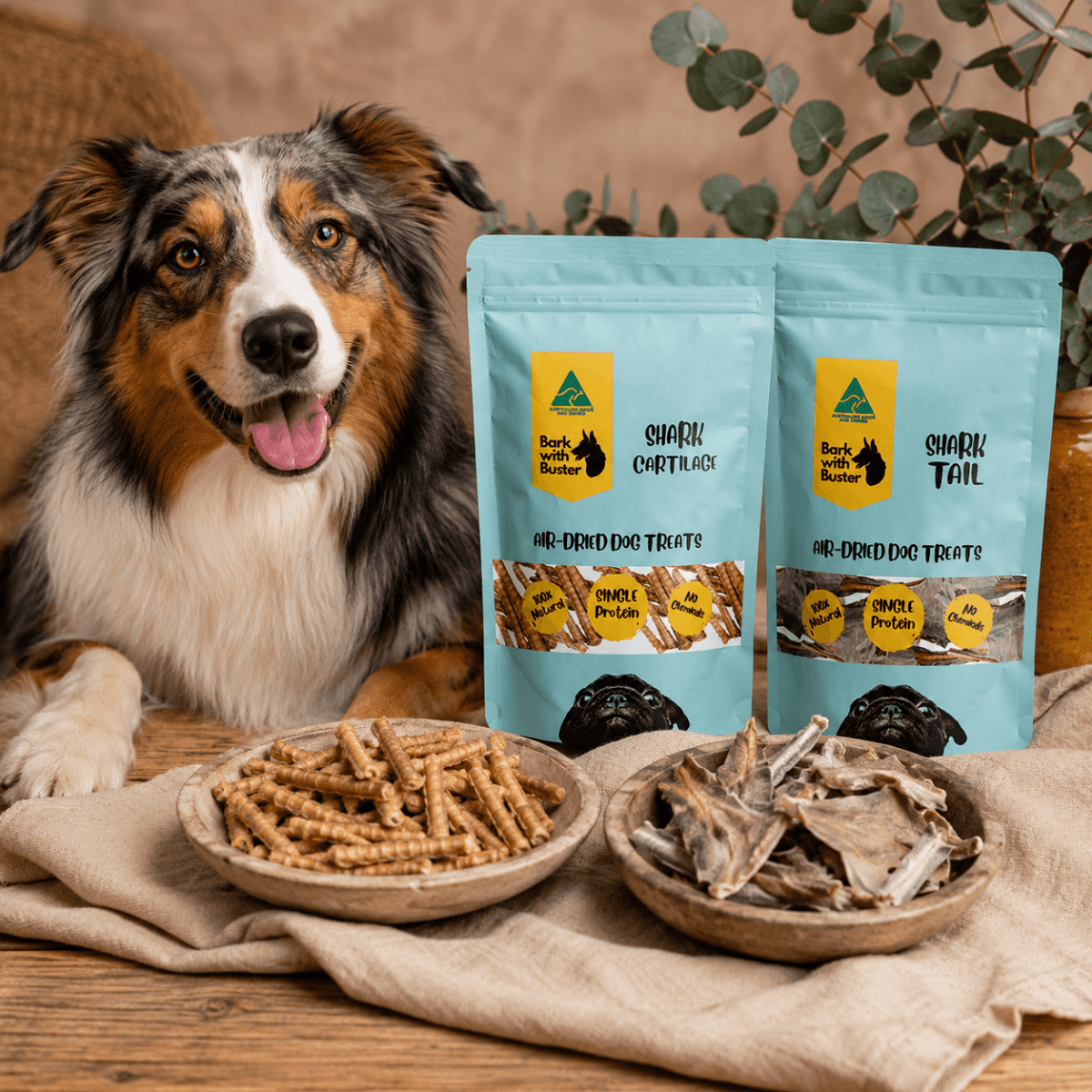 Seafood Dog Treats Bundle - Bark with Buster