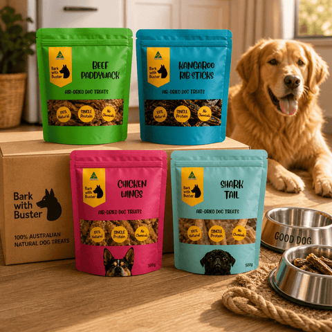 Ultimate Natural Chewers Bundle 2kg Dog Treats Australia - Bark with Buster
