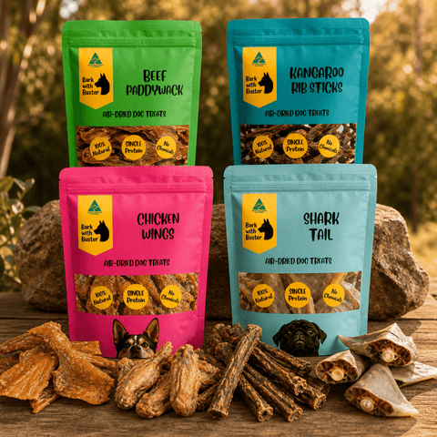 Ultimate Natural Chewers Bundle 2kg Dog Treats Australia - Bark with Buster
