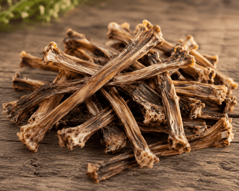 Veal Rib Sticks Dog Treats Australia – Natural Crunchy Air Dehydrated Dog Chews - Bark with Buster
