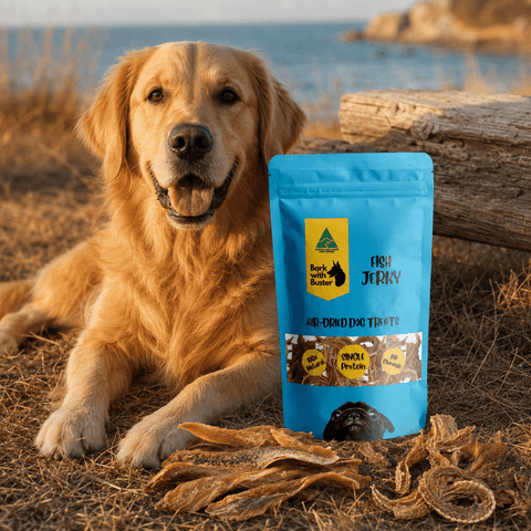 Wholesale Fish Jerky - Bark with Buster