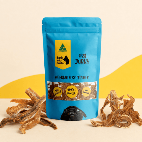 Wholesale Fish Jerky - Bark with Buster