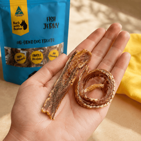 Wholesale Fish Jerky - Bark with Buster